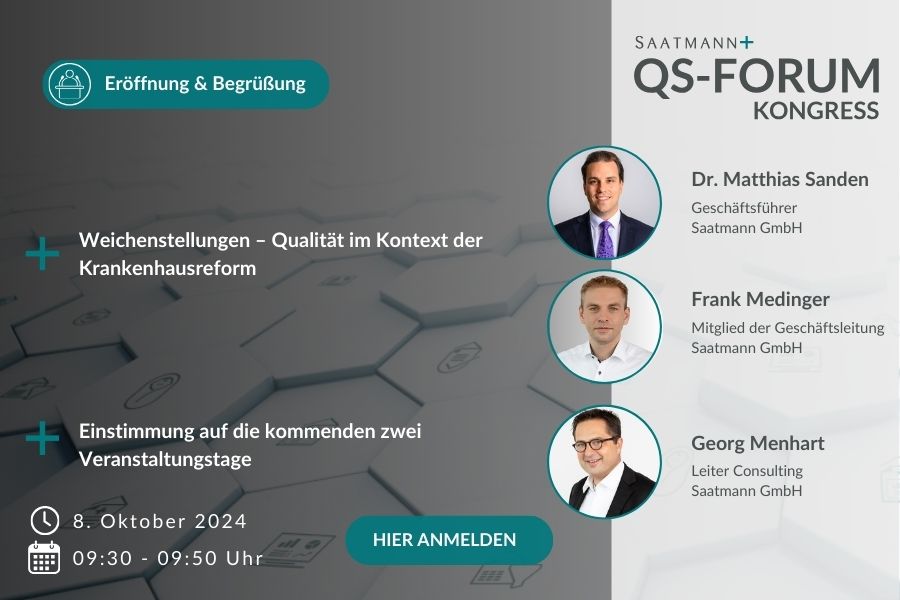 Begrüßung durch die Geschäftsführung der Saatmann GmbH Einstimmung auf die kommenden 2 Veranstaltungstage