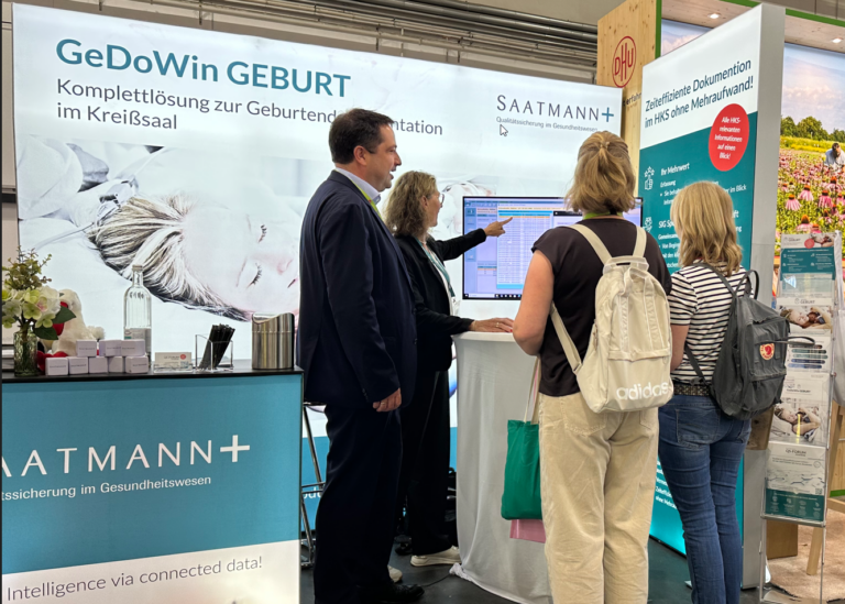 SAATMANN auf dem Hebammenkongress 2025 in Münster