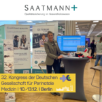 Saatmann auf dem 32. Kongress der Deutschen Gesellschaft für Perinatale Medizin in Berlin