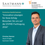 Saatmann auf der DVMD-Fachtagung in Leipzig am 23. und 24. Februar 2026.