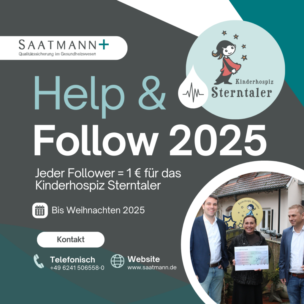 Weihnachtsaktion 2025 - Saatmann spendet ans Kinderhospiz Sterntaler